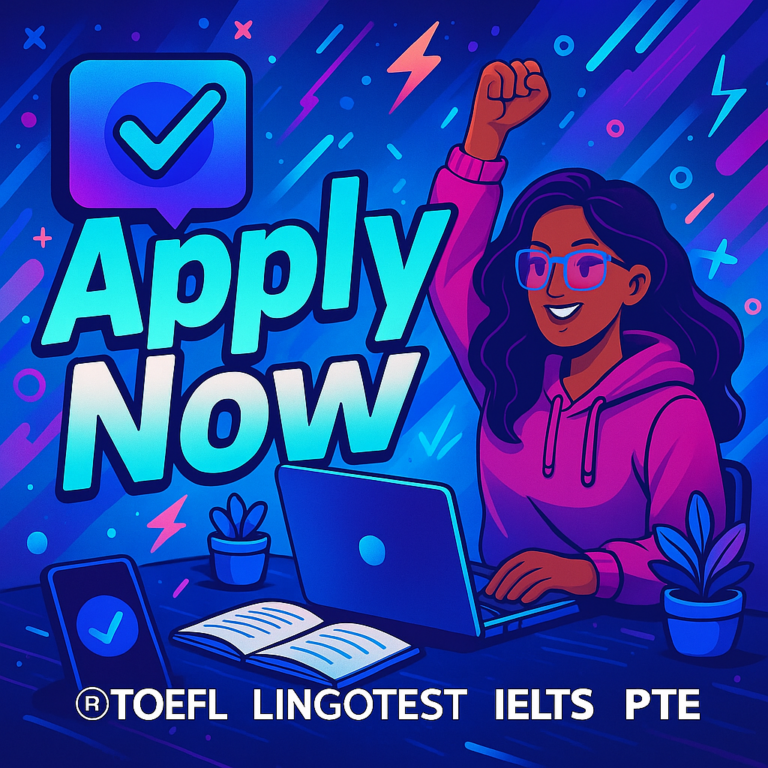 Apply Now: Speaking Lab for TOEFL & LingoTest